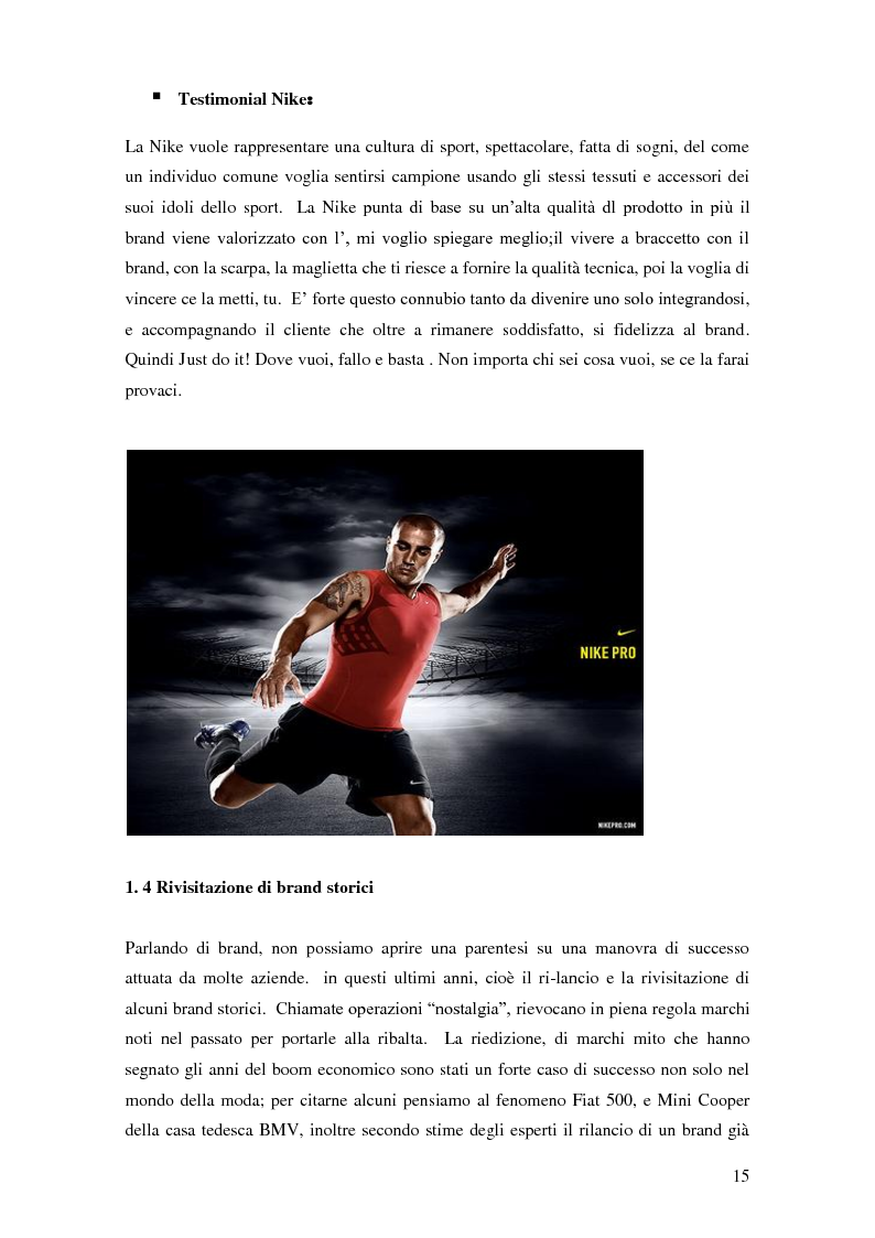 Anteprima della tesi: Vertical Branding nella moda, Pagina 11
