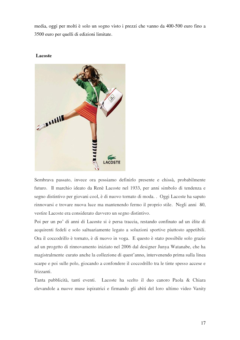 Anteprima della tesi: Vertical Branding nella moda, Pagina 13