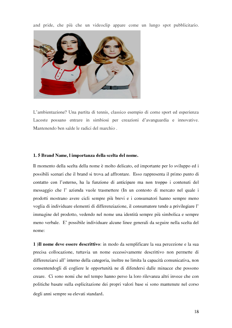 Anteprima della tesi: Vertical Branding nella moda, Pagina 14
