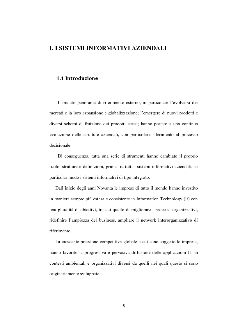 Anteprima della tesi: Il ruolo dei sistemi informativi sulle attività di project management: il caso Ansaldo sts, Pagina 6