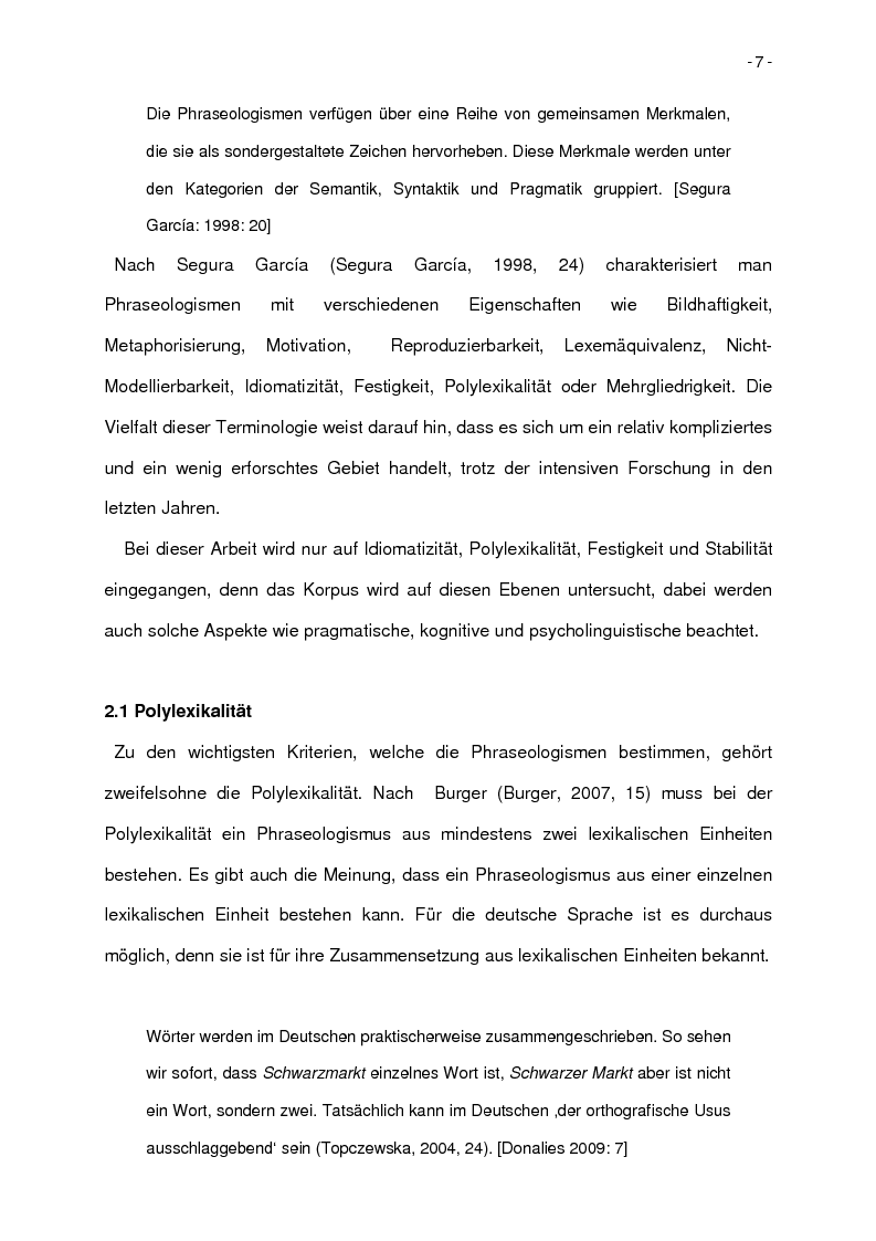 Anteprima della tesi: Korpusbasierte kontrastive Analyse von spanischen und italienischen Phraseologismen, Pagina 4