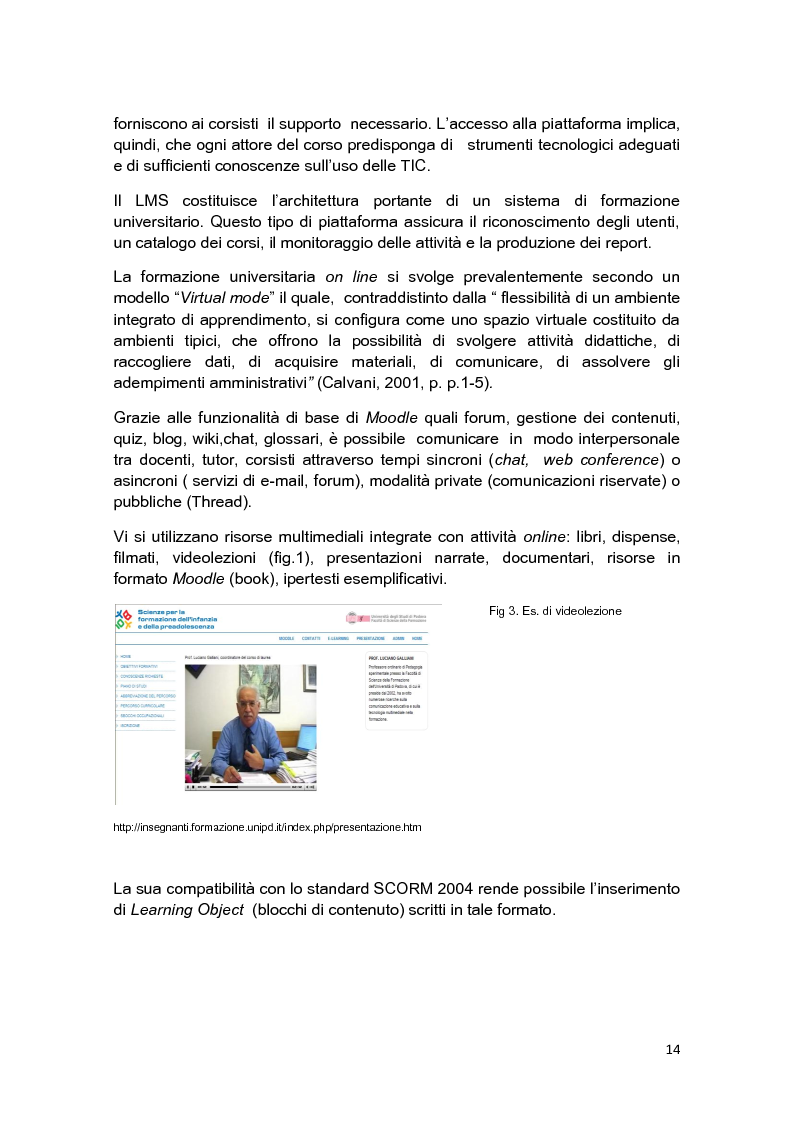 Anteprima della tesi: E-Tutor:una figura di riferimento nell'apprendimento online - attraverso la rappresentazione degli studenti, Pagina 10