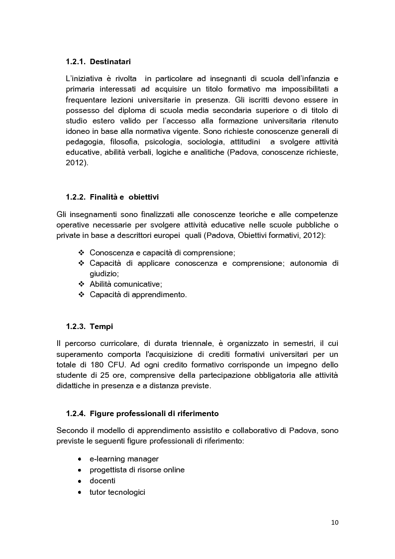 Anteprima della tesi: E-Tutor:una figura di riferimento nell'apprendimento online - attraverso la rappresentazione degli studenti, Pagina 6