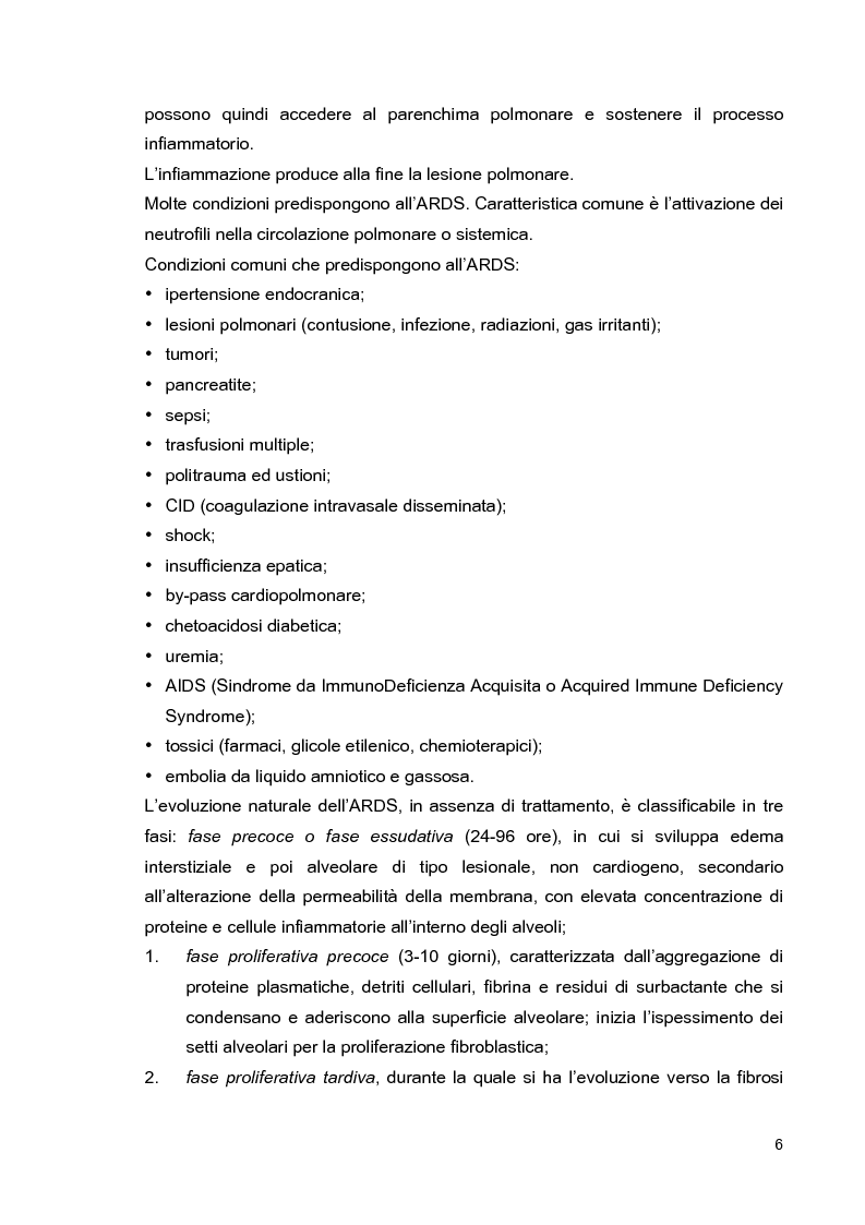 Anteprima della tesi: Problematiche di nursing nel paziente critico ventilato artificialmente in posizione prona, Pagina 9