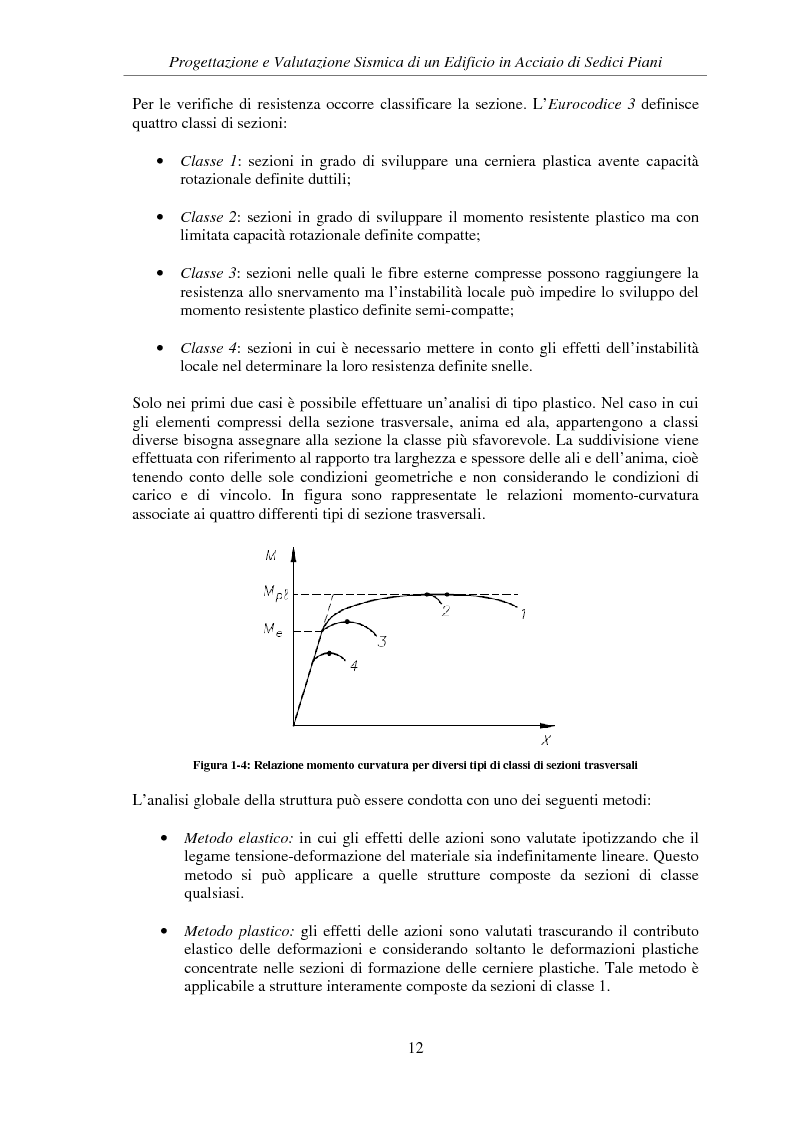 Anteprima della tesi: Progettazione e valutazione sismica di un edificio in acciaio di sedici piani, Pagina 10