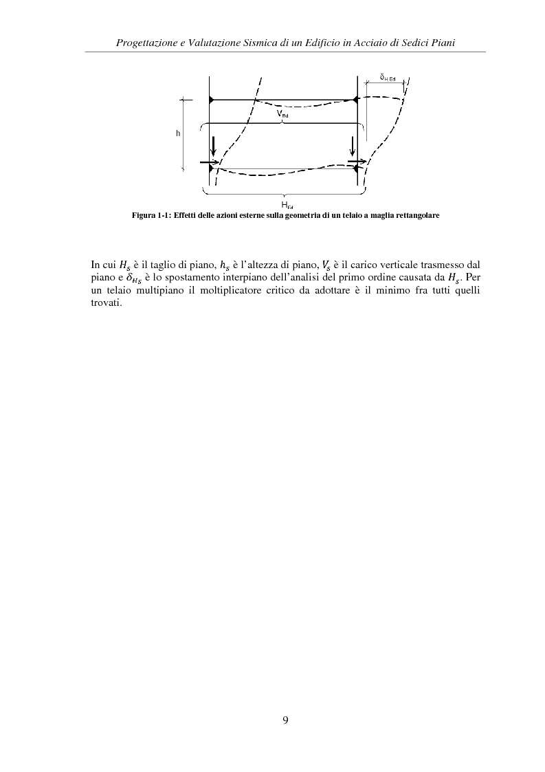 Anteprima della tesi: Progettazione e valutazione sismica di un edificio in acciaio di sedici piani, Pagina 7