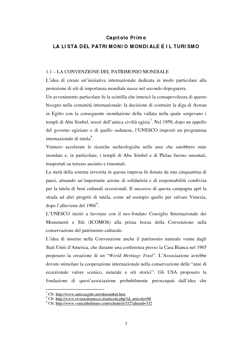 Anteprima della tesi: Il turismo all'Orto Botanico dell'Università di Padova, sito del Patrimonio Mondiale, Pagina 6
