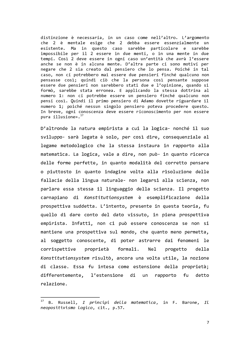 Anteprima della tesi: Saul Kripke: analisi modale del significato, Pagina 8