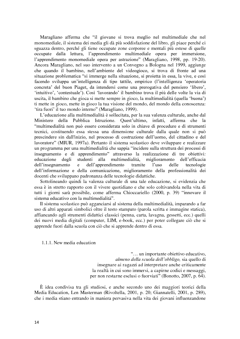 Anteprima della tesi: L'integrazione delle ICT nel processo di insegnamento-apprendimento della geometria, Pagina 10