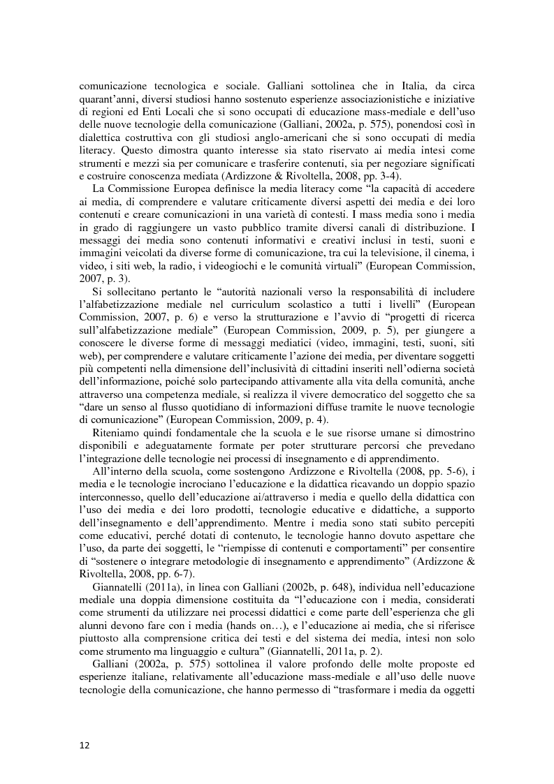 Anteprima della tesi: L'integrazione delle ICT nel processo di insegnamento-apprendimento della geometria, Pagina 8
