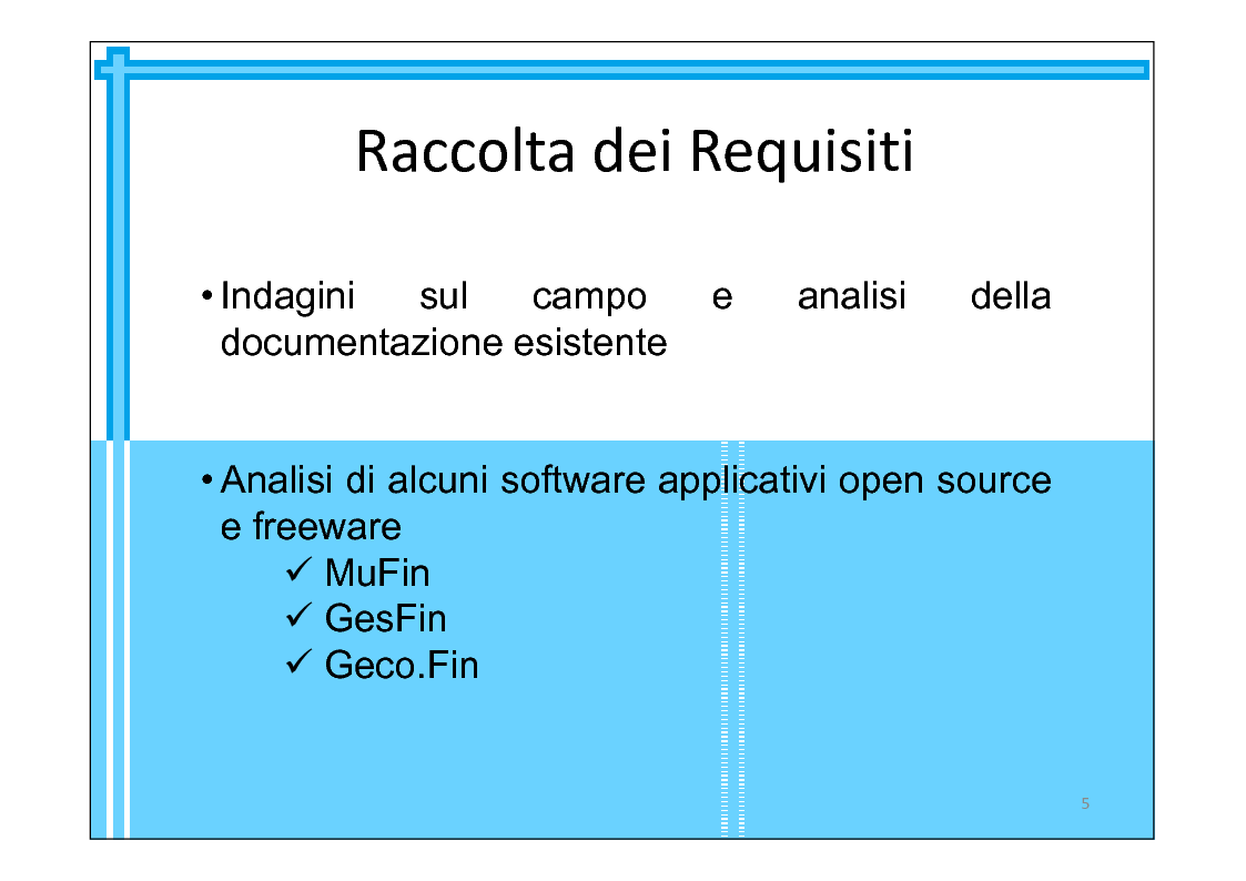 Anteprima della tesi: Progettazione di una base di dati a supporto di una società finanziaria, Pagina 5