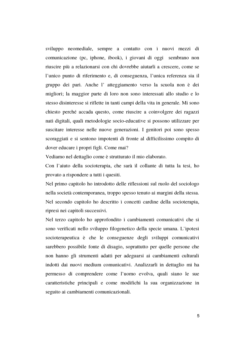 Anteprima della tesi: Crisi dell'uomo a una dimensione: Prospettive educative per l'uomo che verrà, Pagina 4
