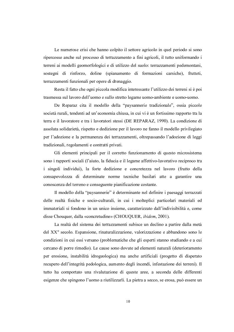 Anteprima della tesi: Analisi geografica dei paesaggi terrazzati nella provincia di Treviso, Pagina 11