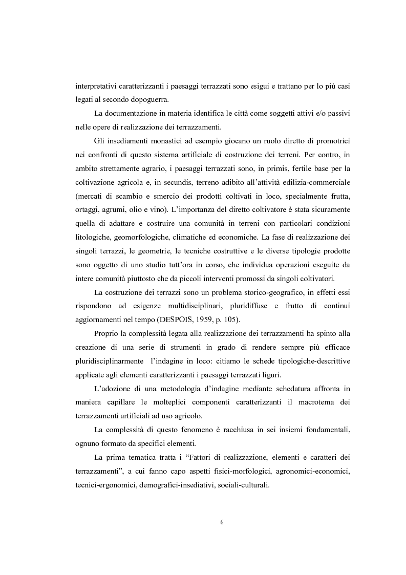 Anteprima della tesi: Analisi geografica dei paesaggi terrazzati nella provincia di Treviso, Pagina 7