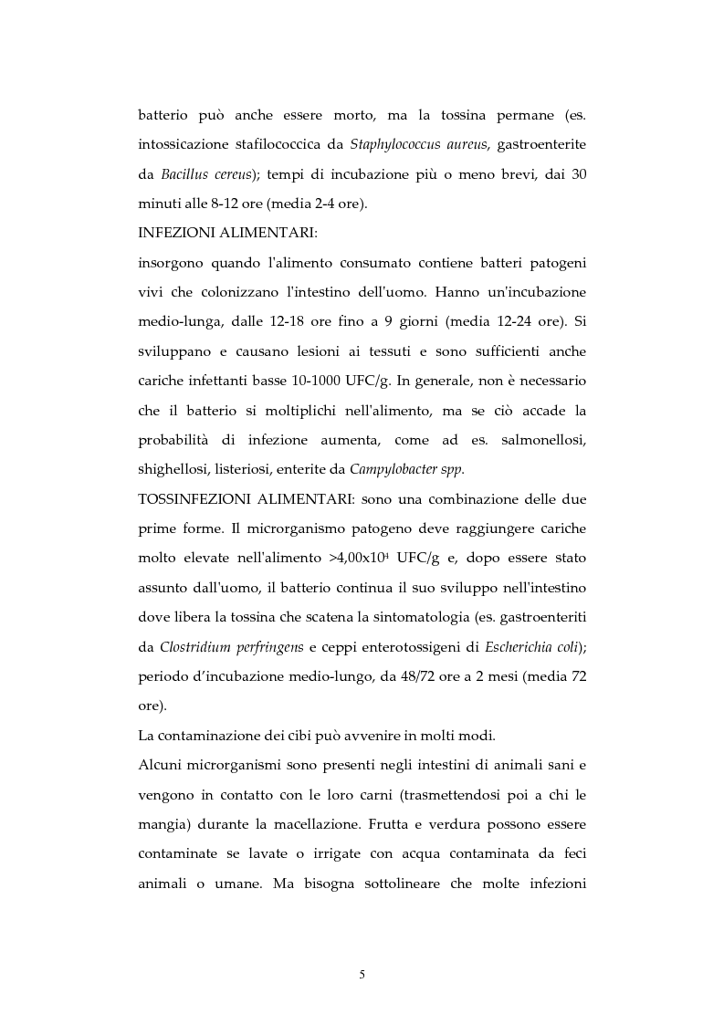 Anteprima della tesi: Analisi di episodi di Tossinfezione associata a CLOSTRIDIUM PERFRINGENS verificatisi presso strutture sanitarie nella città di Milano, Pagina 6