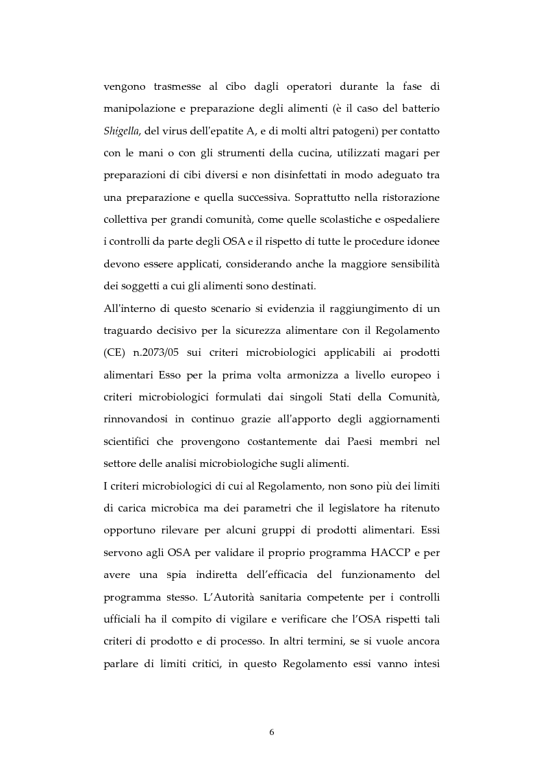Anteprima della tesi: Analisi di episodi di Tossinfezione associata a CLOSTRIDIUM PERFRINGENS verificatisi presso strutture sanitarie nella città di Milano, Pagina 7