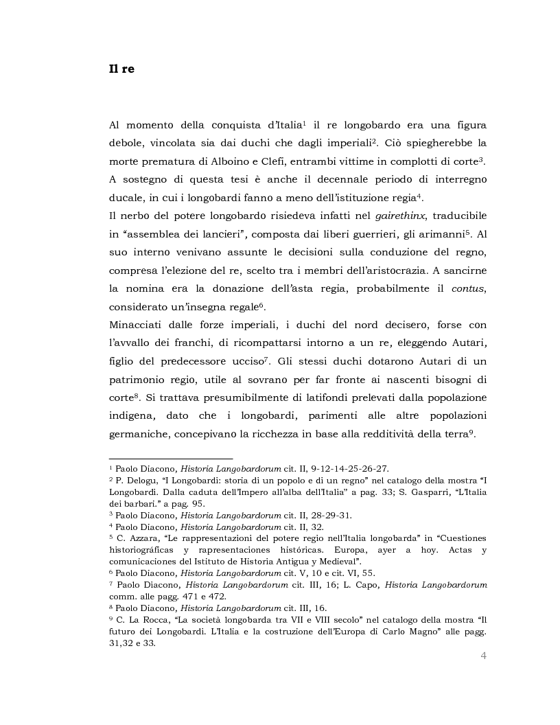 Anteprima della tesi: I Longobardi: tra storia medievale e contemporanea vicenda UNESCO, Pagina 3