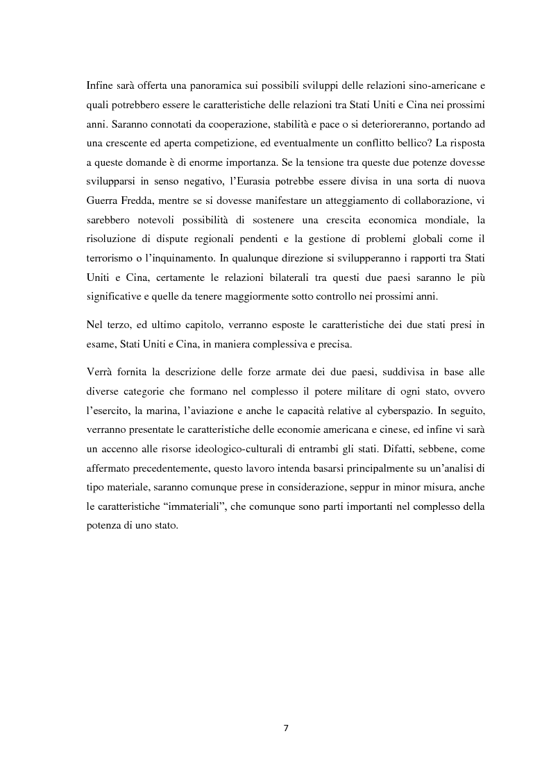 Anteprima della tesi: Transizione di potenza nell'ordine internazionale: l'egemonia degli Stati Uniti di fronte l'ascesa della Cina, Pagina 6