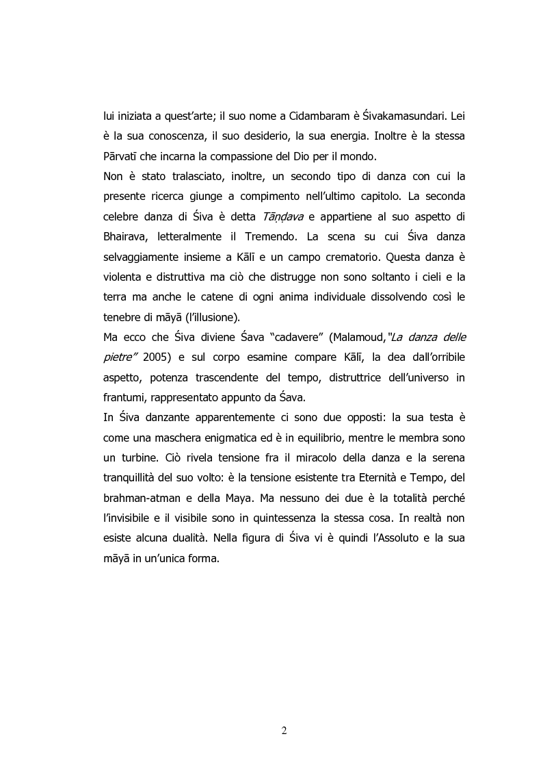 Anteprima della tesi: La Danza di Śiva, Pagina 3