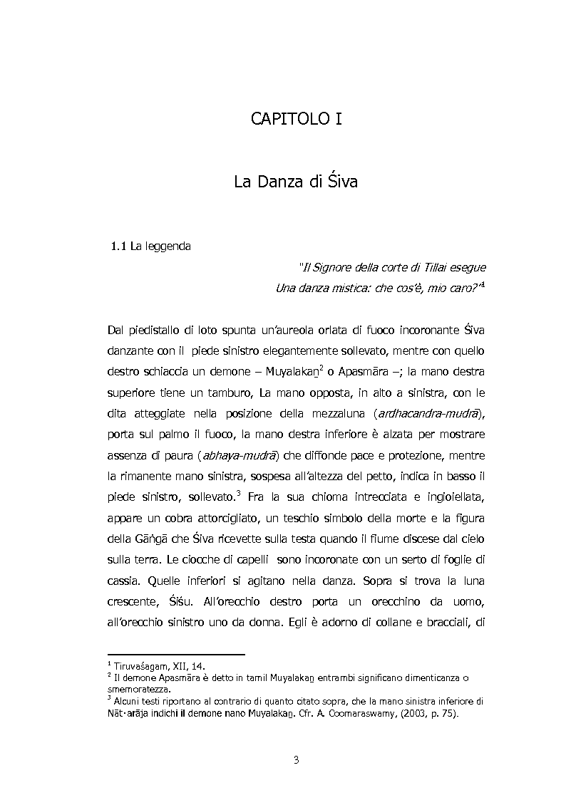 Anteprima della tesi: La Danza di Śiva, Pagina 4
