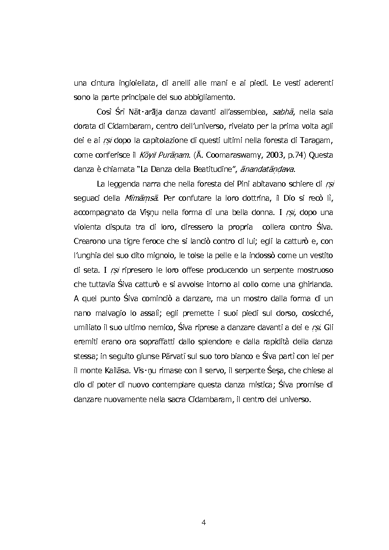 Anteprima della tesi: La Danza di Śiva, Pagina 5