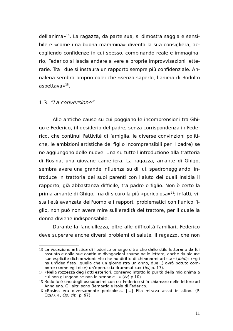 Anteprima della tesi: L'identità femminile nei romanzi di Federico Tozzi, Pagina 10