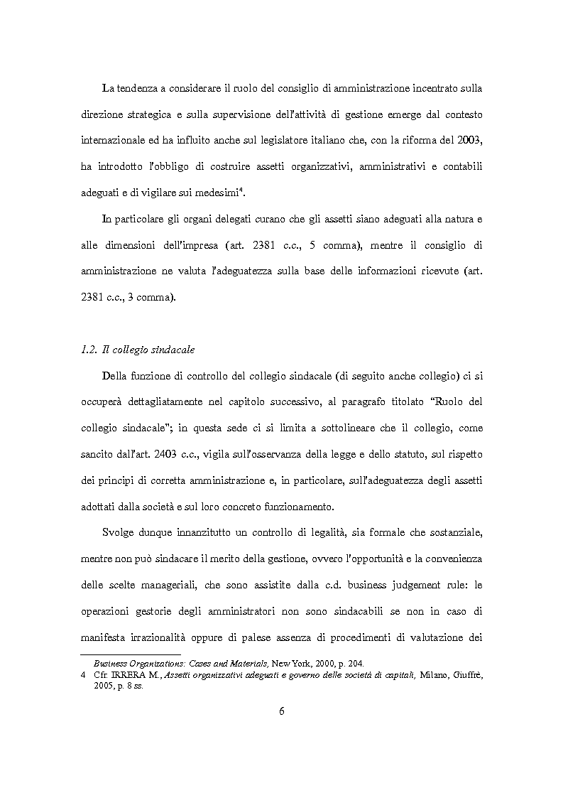 Anteprima della tesi: D.Lgs. 231/2001 e attori del controllo: recenti criticità e nuove prospettive., Pagina 7