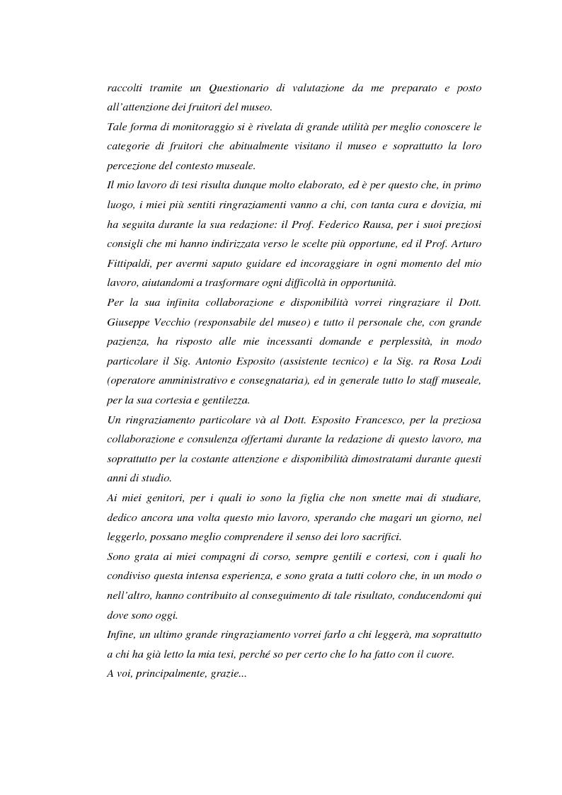 Anteprima della tesi: Il Museo Storico Archeologico di Nola: Analisi e Valorizzazione di una Istituzione, Pagina 3