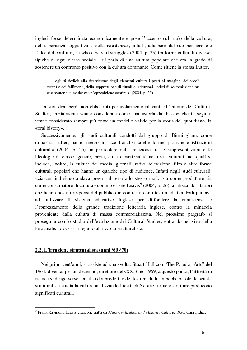 Anteprima della tesi: Cultural studies, subcultures e popular music: Bruce Springsteen e gli U2, Pagina 10