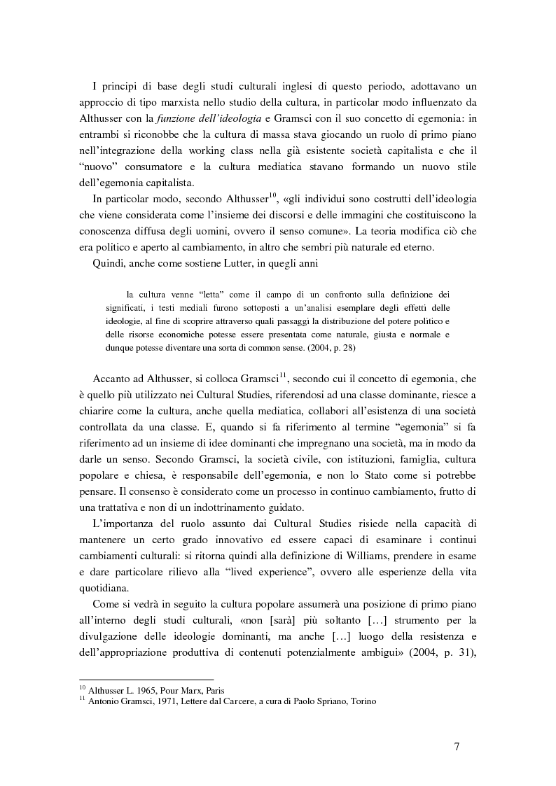 Anteprima della tesi: Cultural studies, subcultures e popular music: Bruce Springsteen e gli U2, Pagina 11
