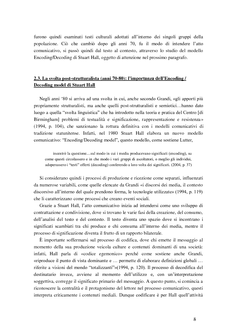 Anteprima della tesi: Cultural studies, subcultures e popular music: Bruce Springsteen e gli U2, Pagina 12