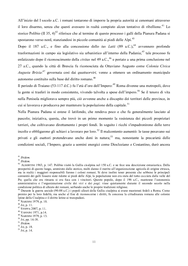 Anteprima della tesi: La pieve di San Pancrazio di Montichiari, Pagina 6