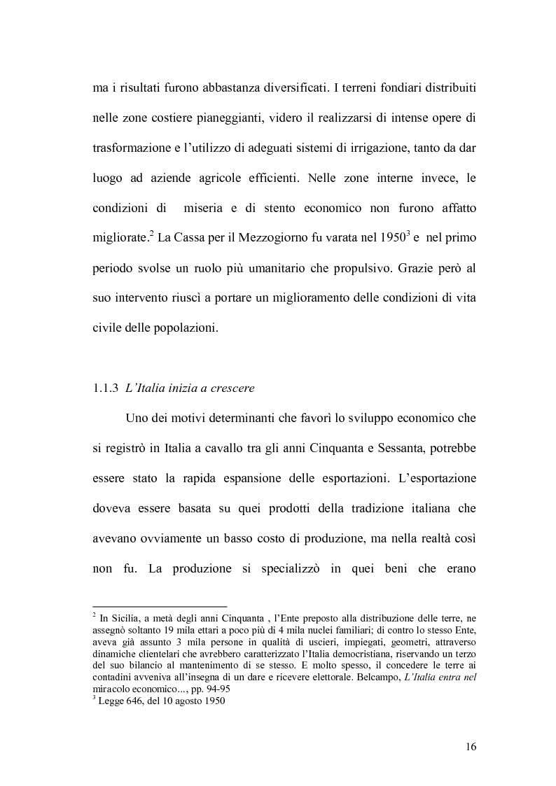 Anteprima della tesi: "CIAK, si guida!" La motorizzazione dell'Italia del boom e la sua rappresentazione cinematografica, Pagina 4