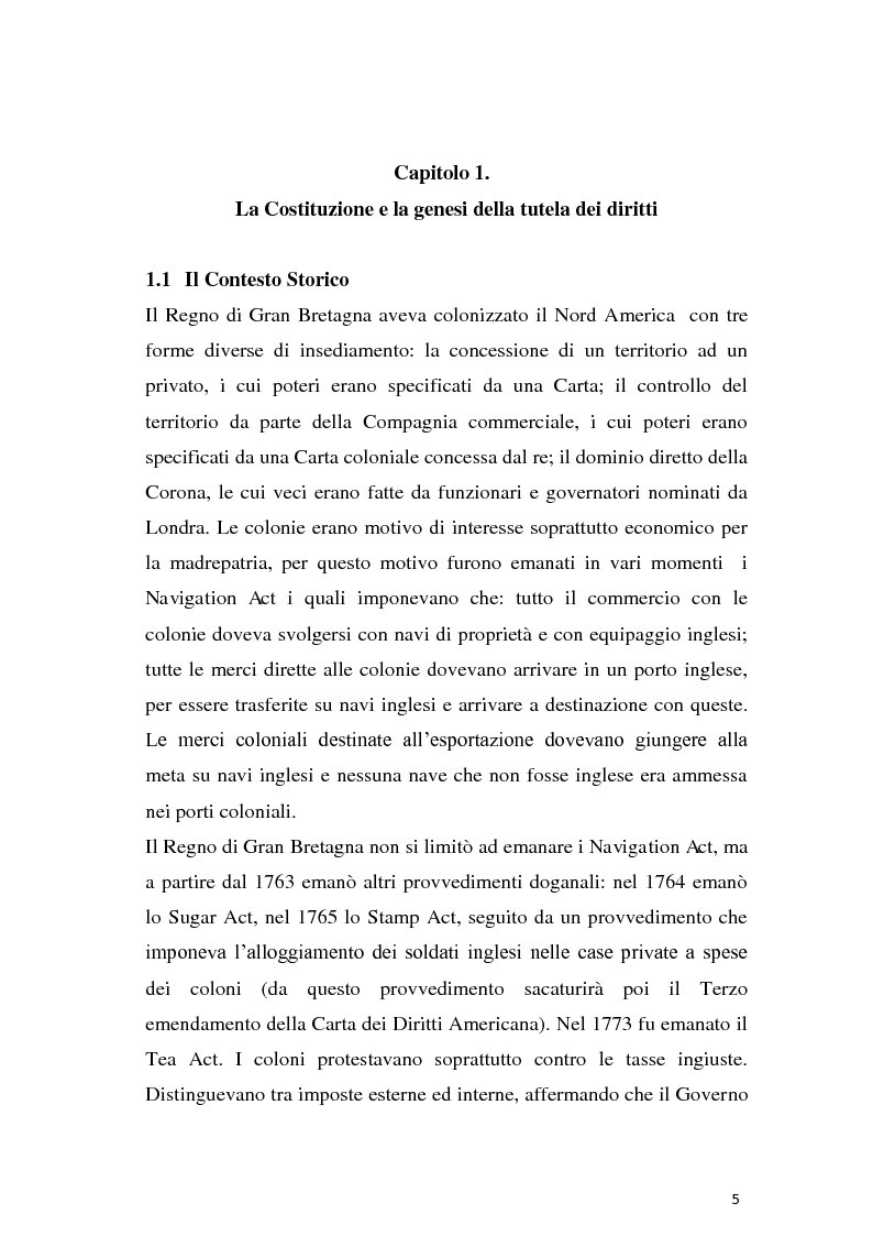 Anteprima della tesi: Secondo emendamento e porto d'armi negli Stati Uniti: un diritto discusso, Pagina 4