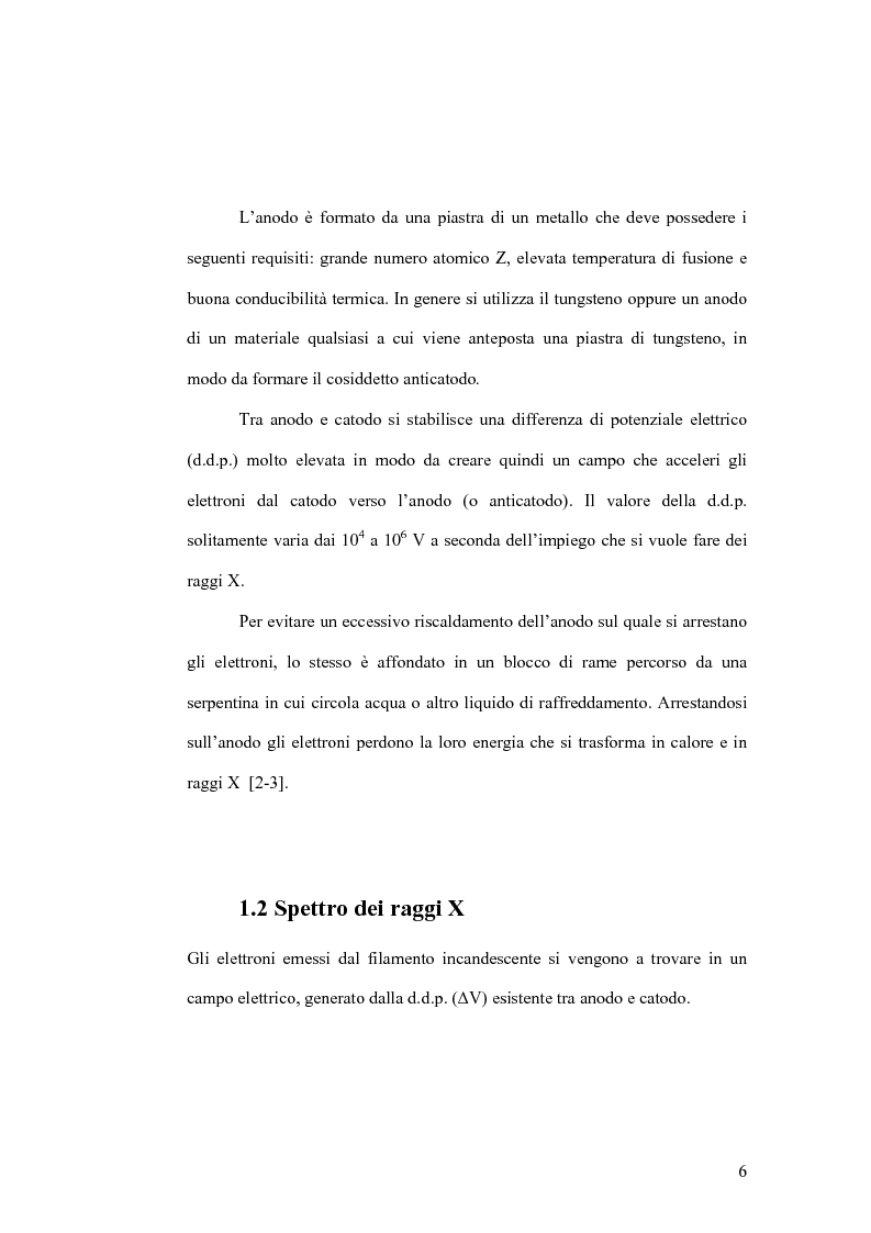 Anteprima della tesi: Fluorescenza X nel campo dei beni culturali, Pagina 7
