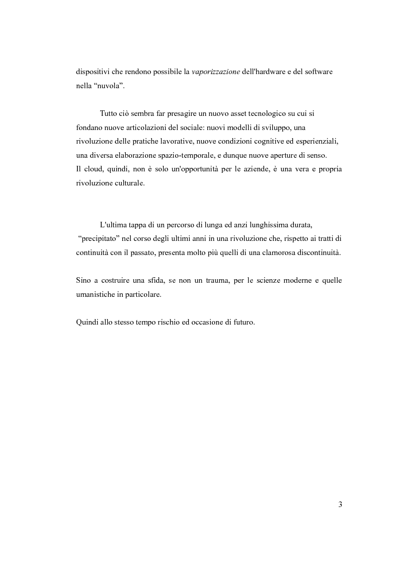Anteprima della tesi: Cloud Computing, quello che la tecnologia vuole, Pagina 4