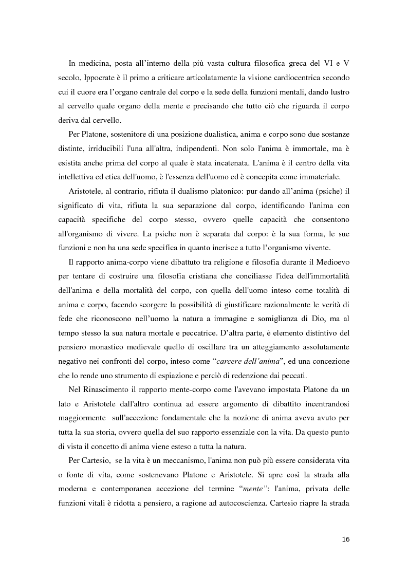 Estratto dalla tesi: Corporeità e Apprendimento