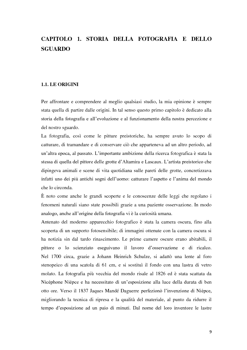 Anteprima della tesi: Identità fotografiche: processi di costruzione della realtà attraverso l'immagine, Pagina 5