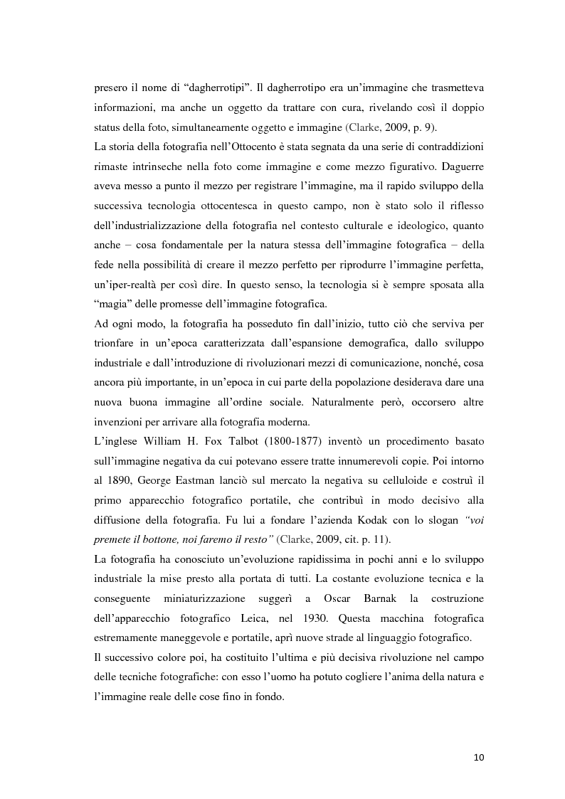 Anteprima della tesi: Identità fotografiche: processi di costruzione della realtà attraverso l'immagine, Pagina 6