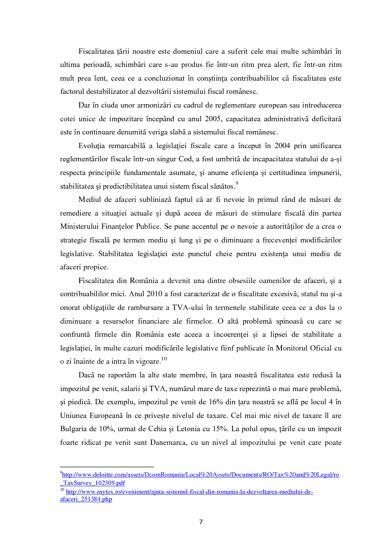 Anteprima della tesi: Evaziunea fiscala in Romania, Pagina 6