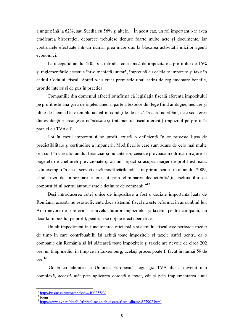 Anteprima della tesi: Evaziunea fiscala in Romania, Pagina 7