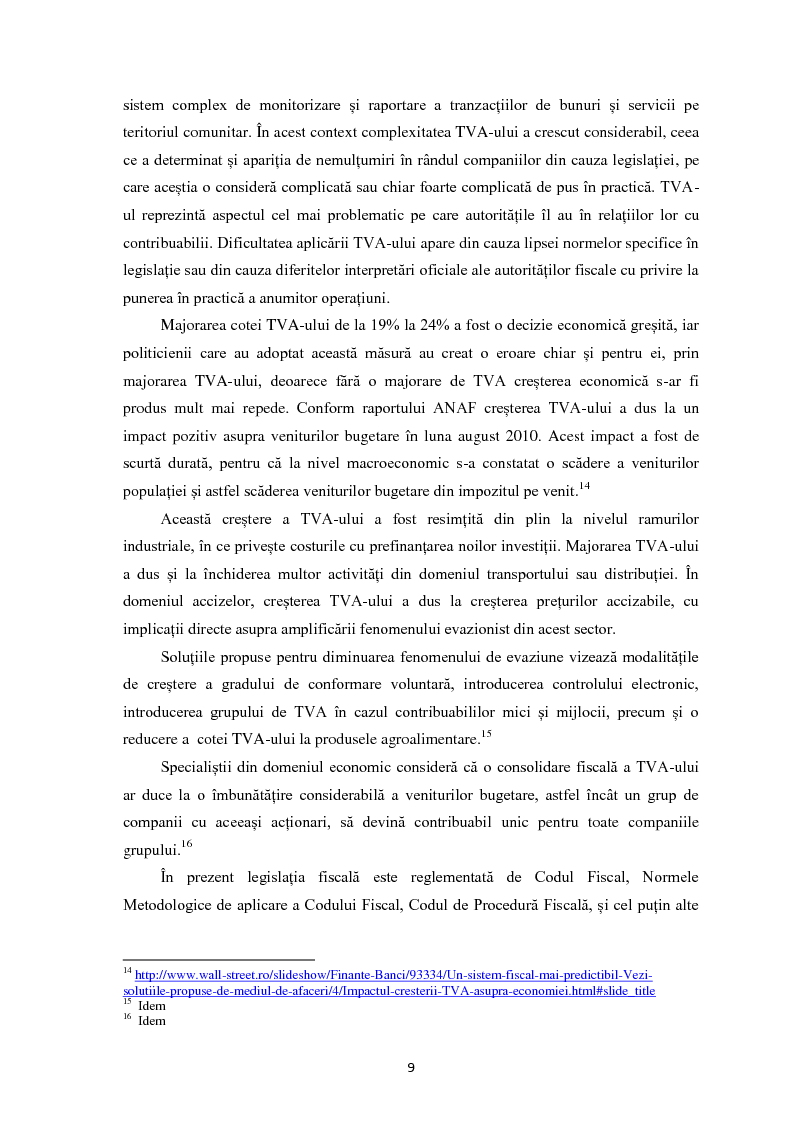 Anteprima della tesi: Evaziunea fiscala in Romania, Pagina 8