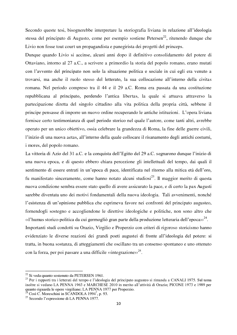 Anteprima della tesi: Livio e i mores della fondazione, Pagina 8