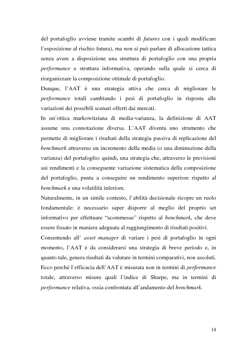 Anteprima della tesi: Il modello di Black & Litterman nel processo di ottimizzazione di portafoglio, Pagina 7
