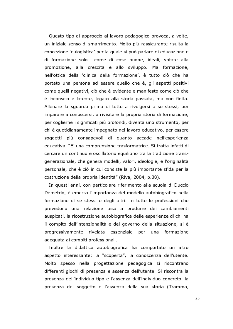 Estratto dalla tesi: La consulenza pedagogica all'asilo nido come lettura dei processi e mediazione tra i partners educativi