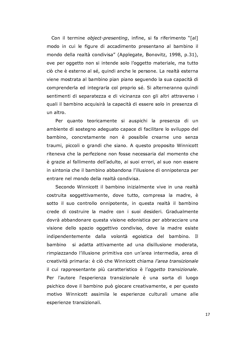 Anteprima della tesi: La consulenza pedagogica all'asilo nido come lettura dei processi e mediazione tra i partners educativi, Pagina 14