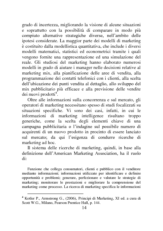 Anteprima della tesi: Ricerche di Marketing su Internet: fonti e attendibilità, Pagina 9