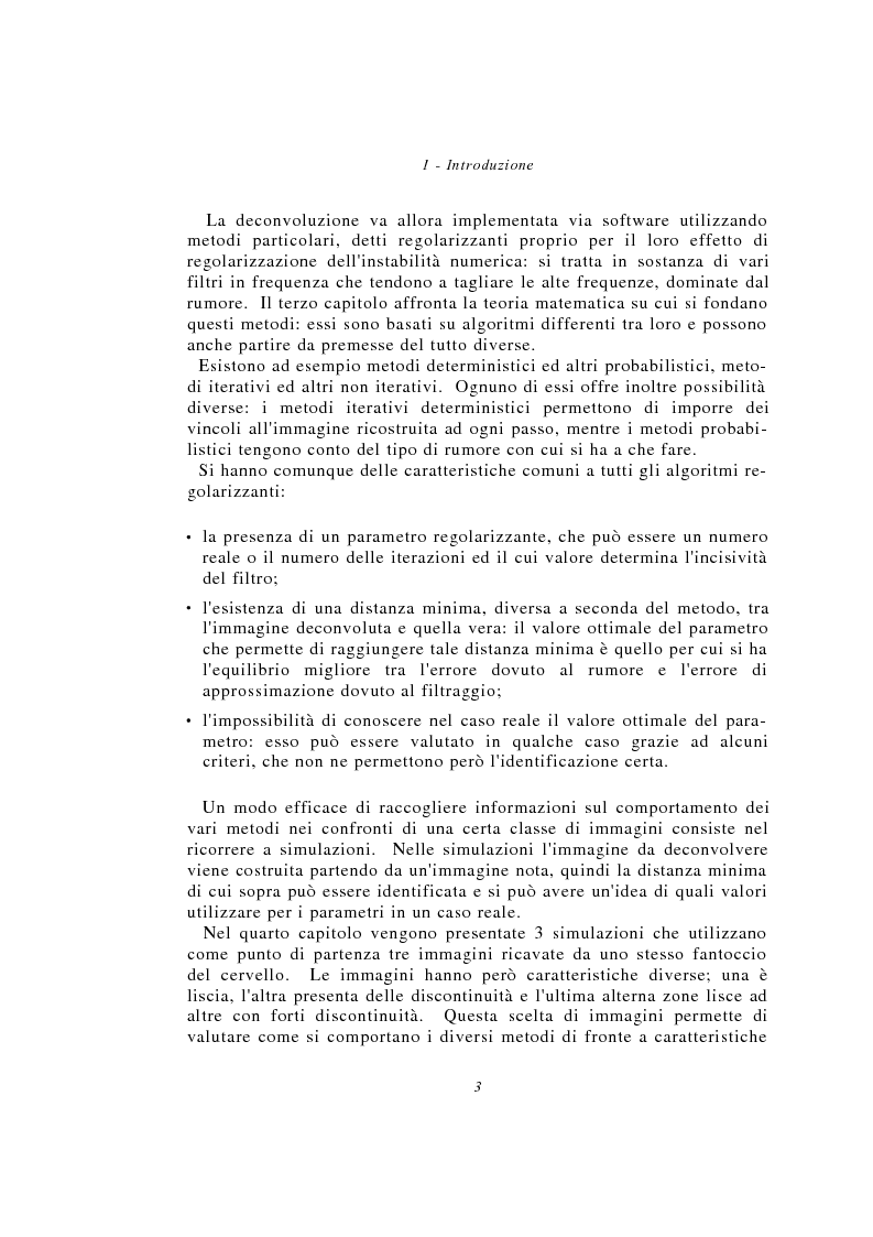 Anteprima della tesi: Metodi multimodali per il miglioramento della risoluzione di immagini SPECT, Pagina 3
