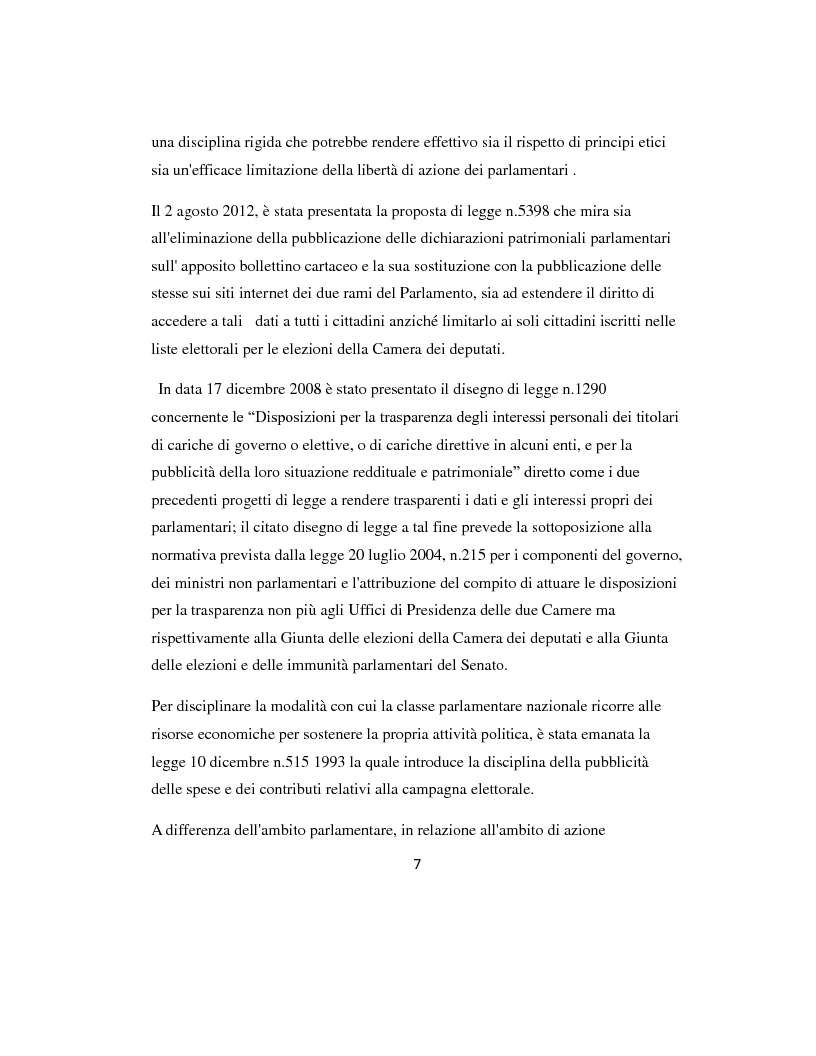 Anteprima della tesi: L'etica parlamentare: tendenze a confronto., Pagina 3