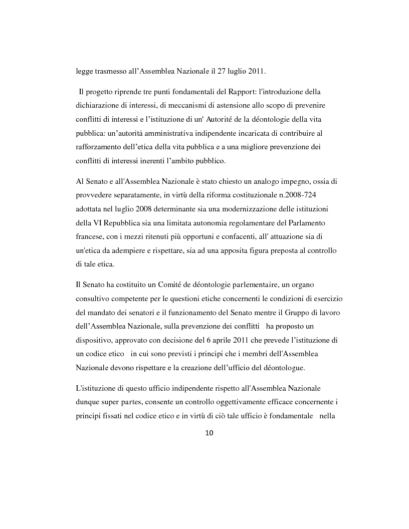 Anteprima della tesi: L'etica parlamentare: tendenze a confronto., Pagina 6